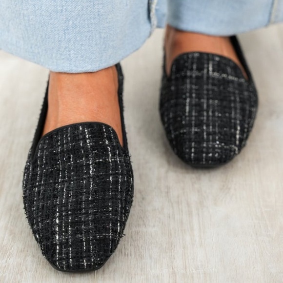 Corky’s Tweed Slip On Flats - Picture 2 of 6